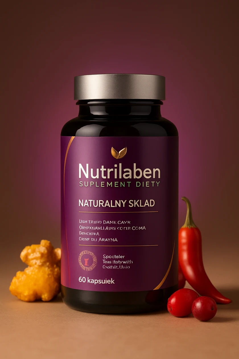 Opakowanie Nutrilaben — 60 kapsułek, suplement diety